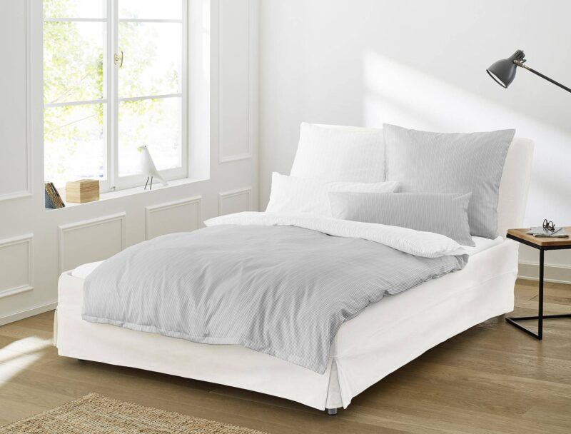 Irisette sølv sengesæt
